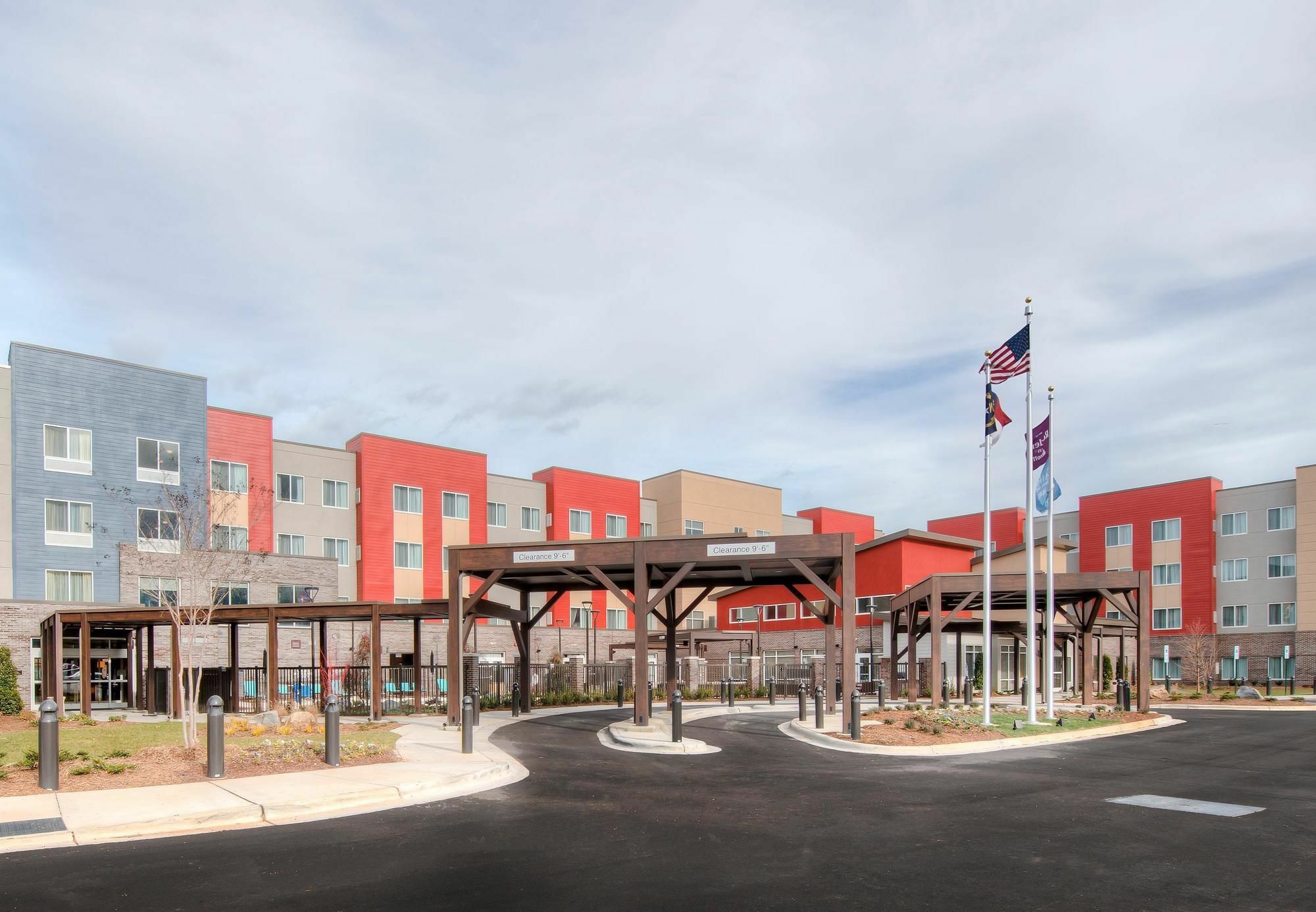 Residence Inn By Marriott Charlotte Airport Buitenkant foto
