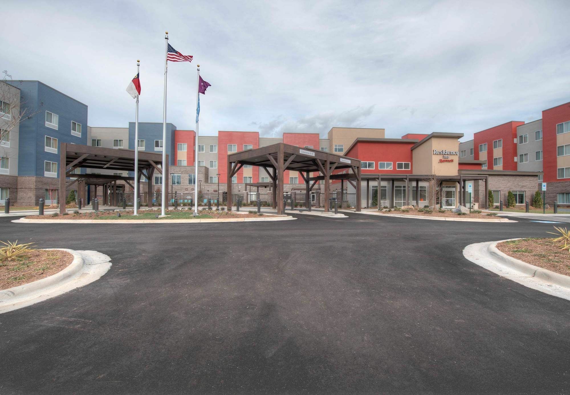 Residence Inn By Marriott Charlotte Airport Buitenkant foto
